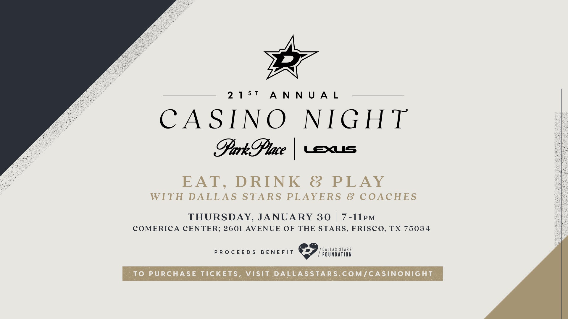 Dallas Stars Casino Night