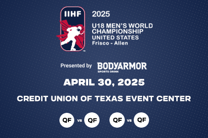 More Info for IIHF U-18 Men's World Championship 