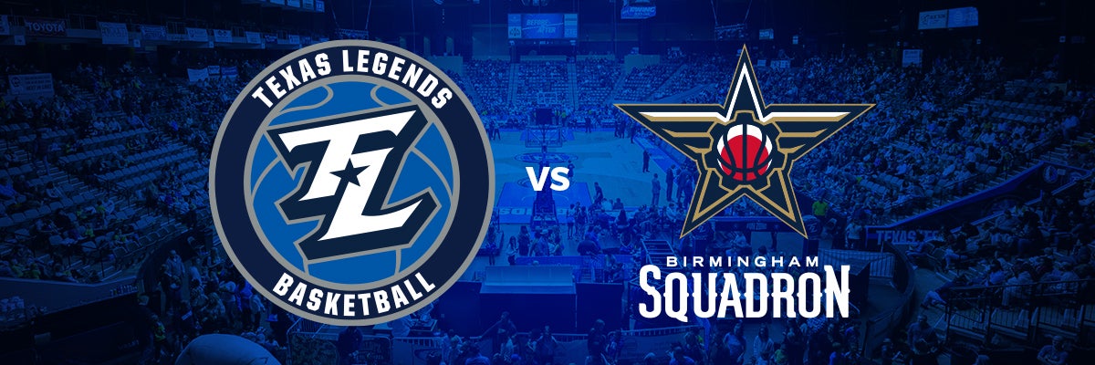 Texas Legends vs Birmingham Squadron