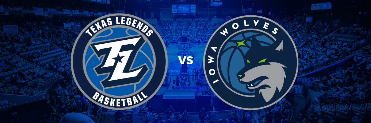 Texas legends vs Iowa Wolves