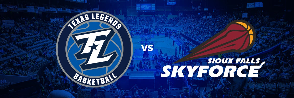 Texas Legends vs Sioux Falls Skyforce 