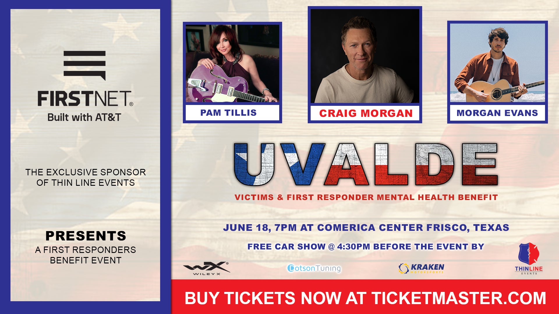 Uvalde Victims and First Responder Mental Health Benefit Concert